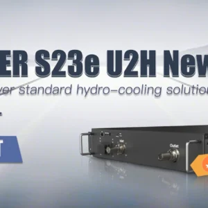 Bitmain Antminer S23e U2H 865TH/s 2U hydro Bitcoin miner