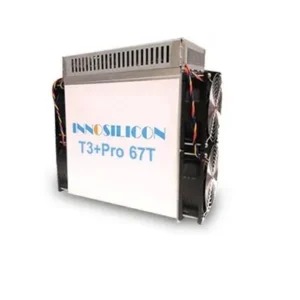 INNOSILICON T3+ PRO 67T – BTC BITCOIN MINER – REFURBISHED