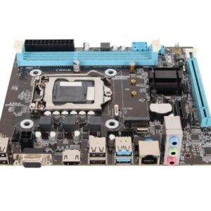 H81 Gaming Motherboard, LGA 1150 Micro ATX PC Motherboard, Dual Channel DDR3 M.2