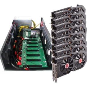 8X GPU XFX 580 MINING RIG